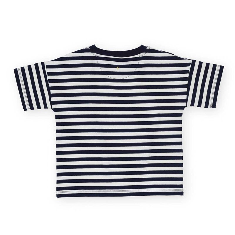 Goldie + Ace Essential Stripe Logo T-Shirt 3-5Y image number 2